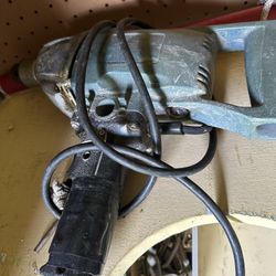 Hitachi 2-speed industrial drill, 