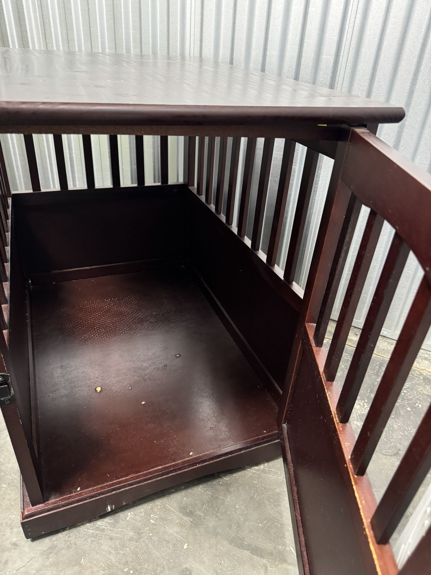 Wooden Dog Crate/Table