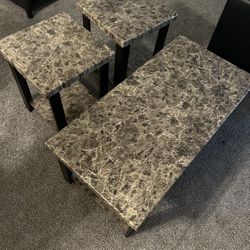 Coffee Table And Side Tables