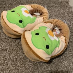 Avocado Squishmallow Slippers 