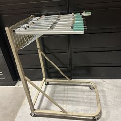 Architectural Drawings Metal Rack (holds 11 Drawings)