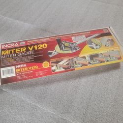 New Incra Miter V120 Miter Gauge