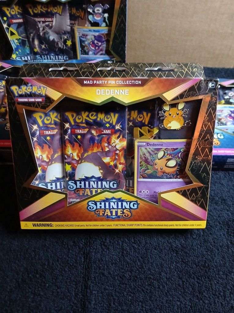 Pokémon TCG: Shining Fates Mad Party Pin Collection - Booster Packs & Collector's Pin - View #9