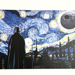Vader Van Gogh Wall Art
