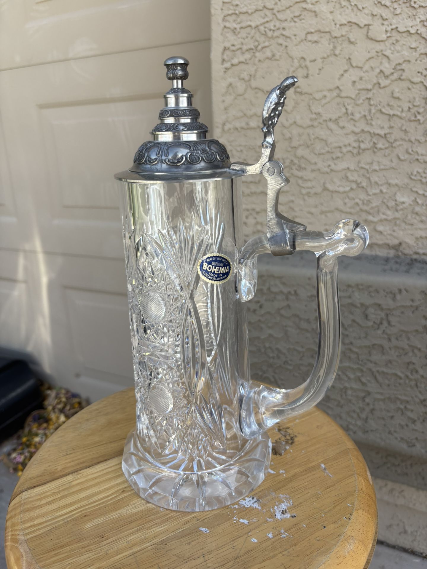 Authentic German Crystal Coffee Pot