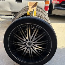 24” Versante Alloys Rims Set
