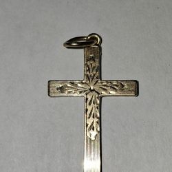 14k Gold Cross 