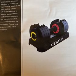 Ceayun Adjustable Dummblles Set