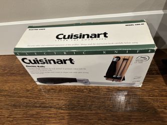 Cuisinart Electric Knife – Like New (Used 2–3 Times, Original Box Included)