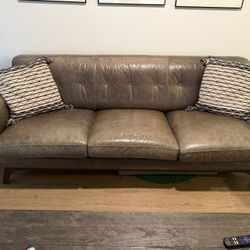 Leather Couch - $300