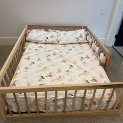 Full Size Montessori Bed ( Mattress Included For An Extra 50 Dollars)