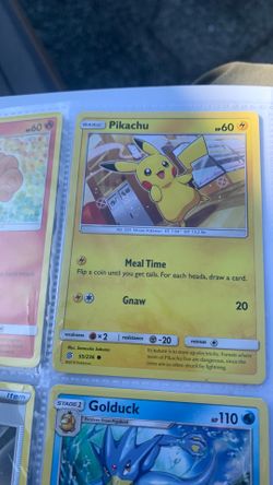 Picachu Pokémon card