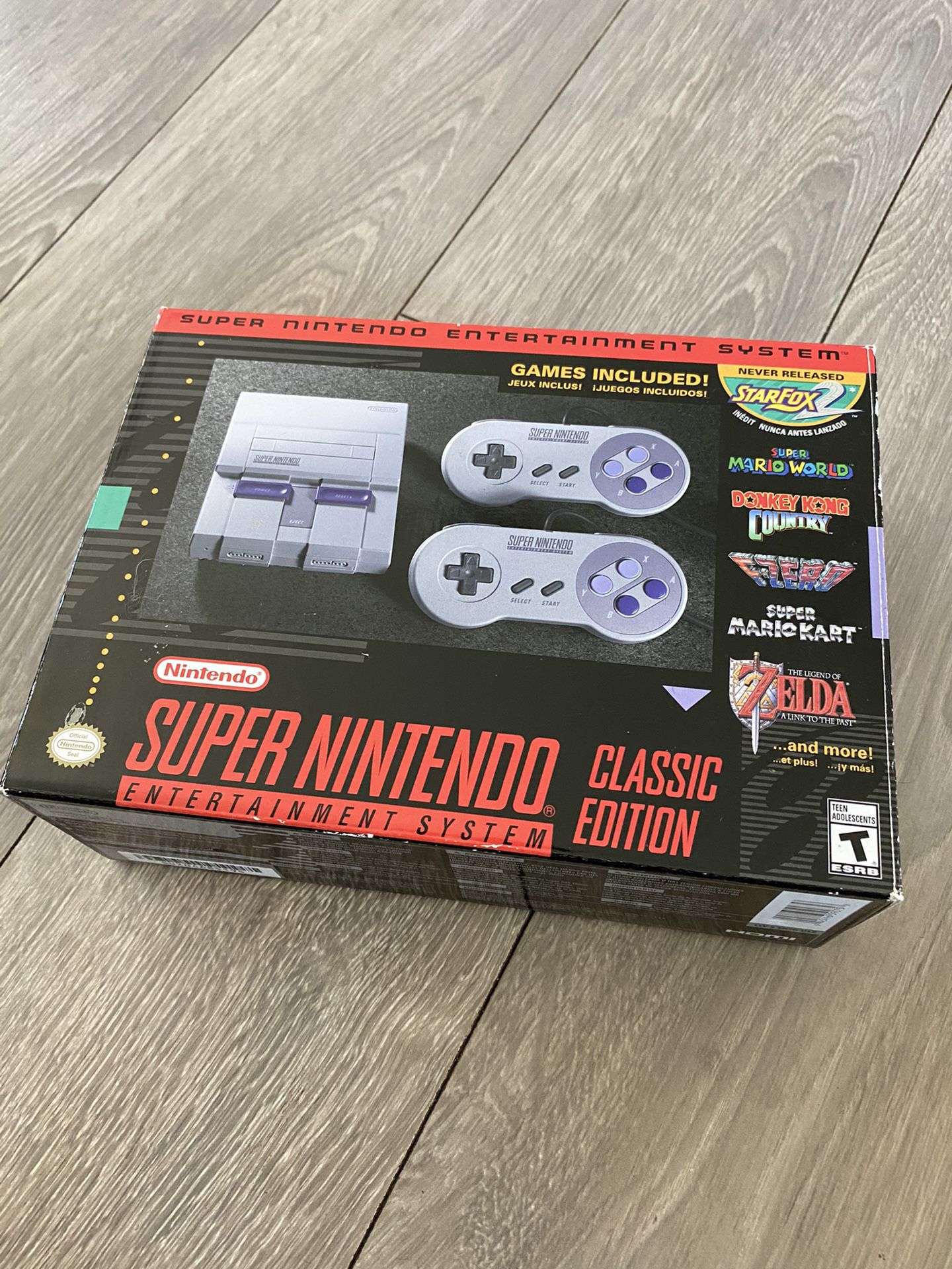 Super Nintendo Classic Edition w/additional Games!