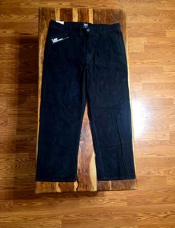 Lee x The Hundreds Collab Men's Black Corduroy Pants