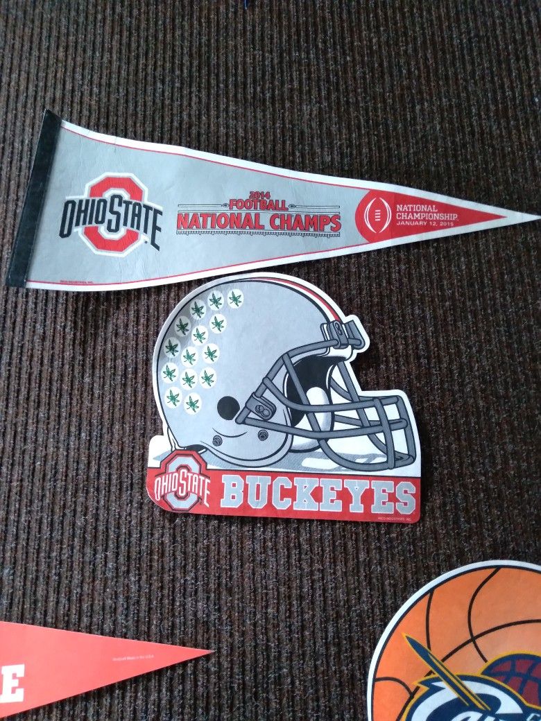 Ohio State Set Flag 