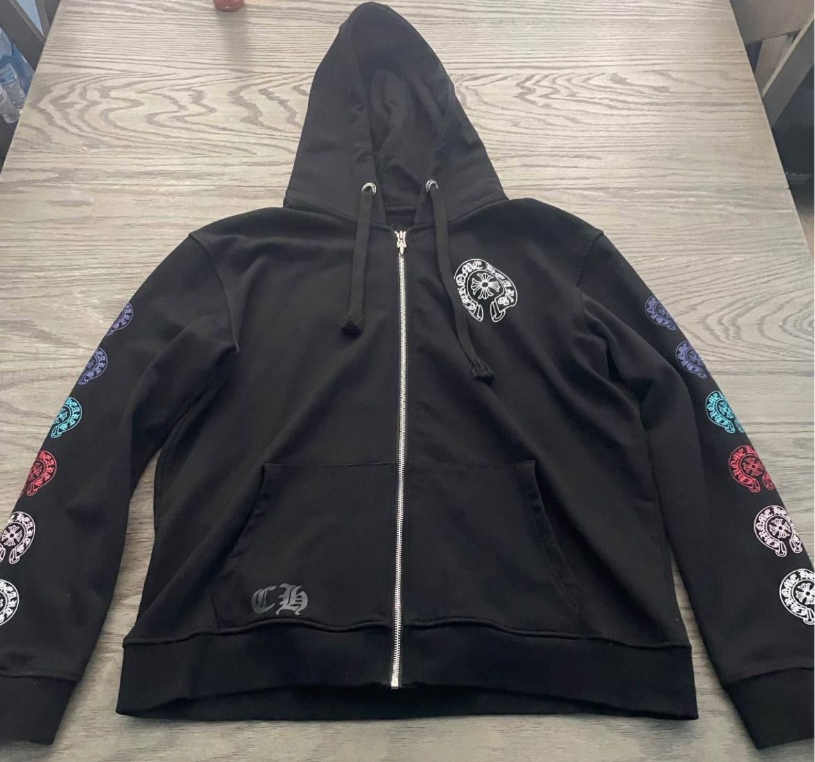 Chrome Heart Zip Up
