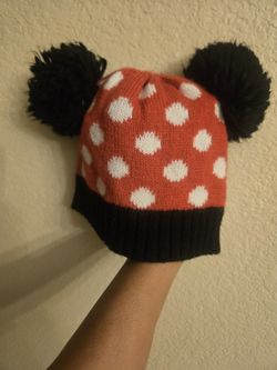 Disney Parks Minnie Beanie. Like New