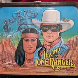 The Legend Of The Lone Ranger Lunch Box