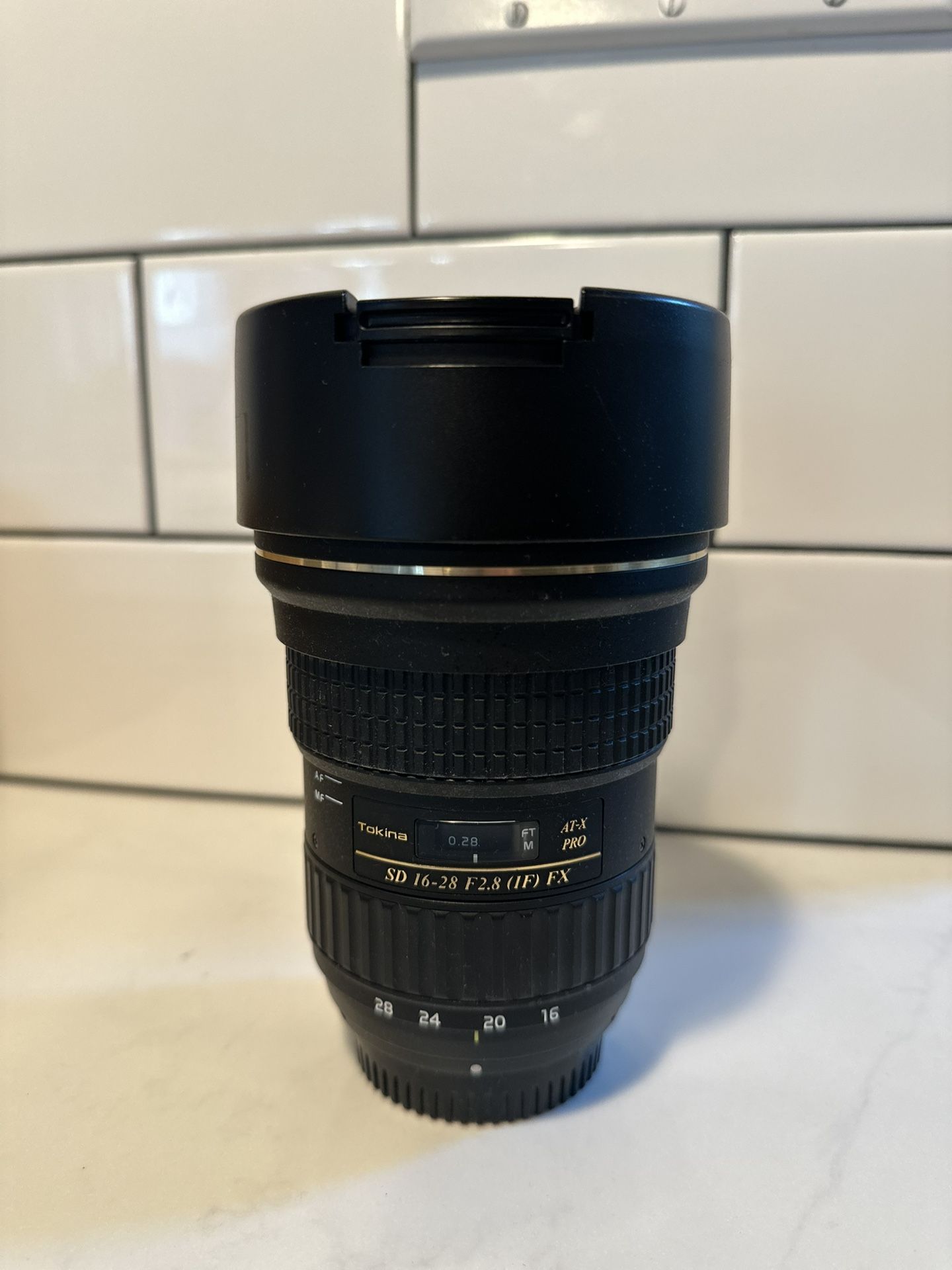 Tokina 16-28 F2.8 Nikon
