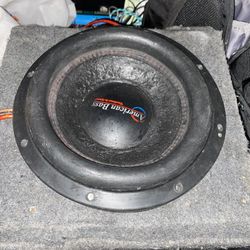 15 Inch Amerixan Bass Subwoofer With Box
