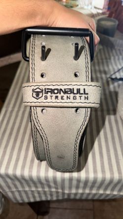 Iron bull powerlifting belt