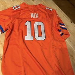 Denver Broncos, Bo Nix Jersey Size Large