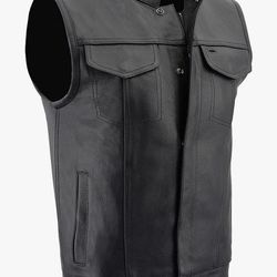 Men's Milwaukee Leather Jacket XL New