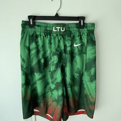 NWOT Lithuania Basketball Nike Tokyo Olympics 2020 Limited Road Tie Dye Shorts