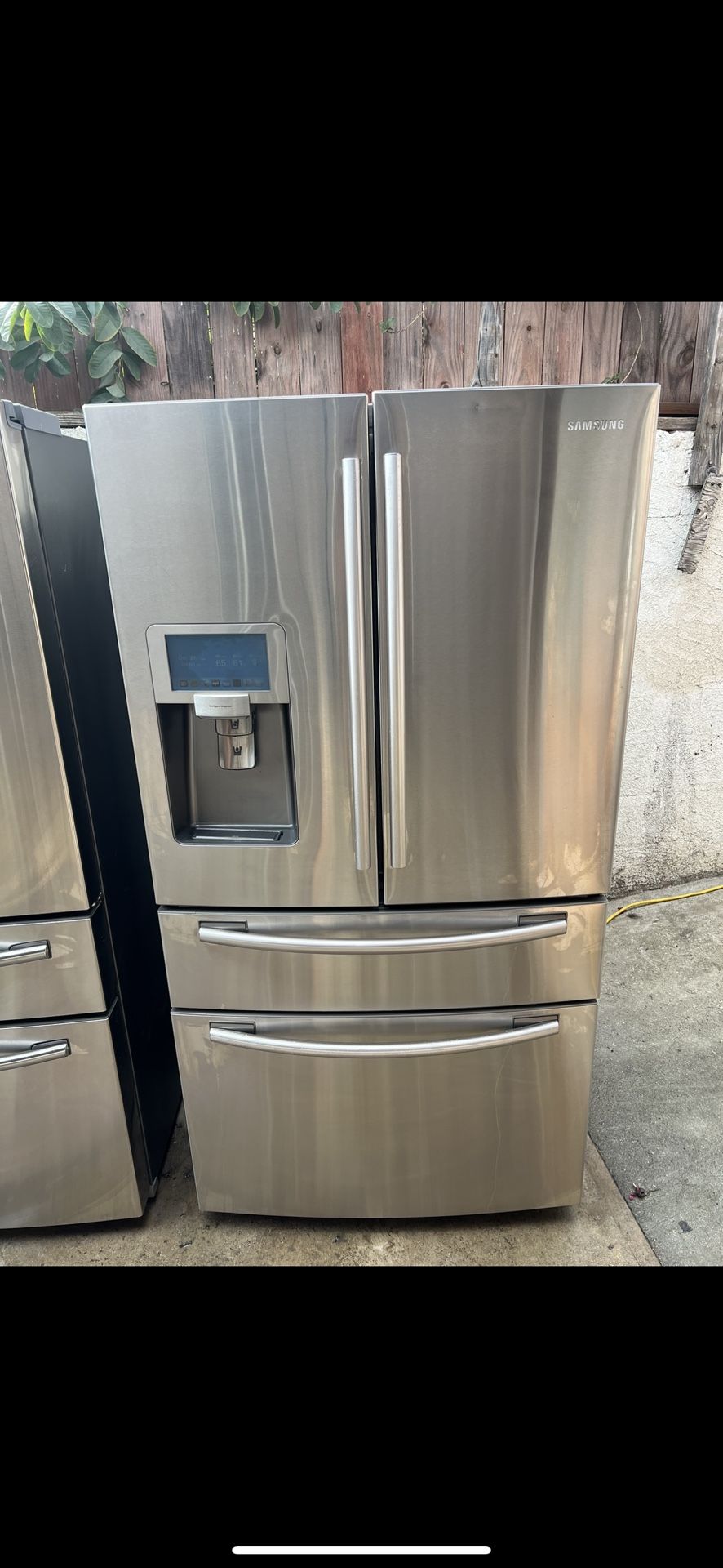 Samsung French 4 Door Touchscreen Stainless Steel Fridge We...
