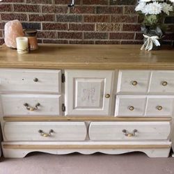 Large Dresser With Mirror