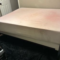 Queen bed ( Mattress /box Spring/frame)& Dresser 