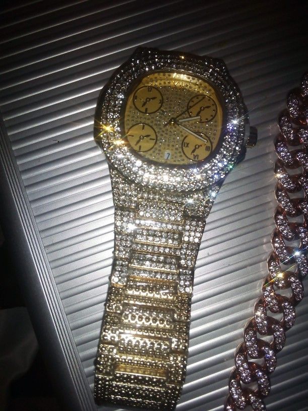 Stylish Lab Diamond Luxury Ice Pieces 60$ For One Two For 100$