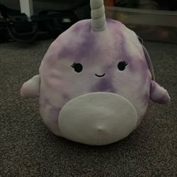 Purple Narwhal Squishmallow