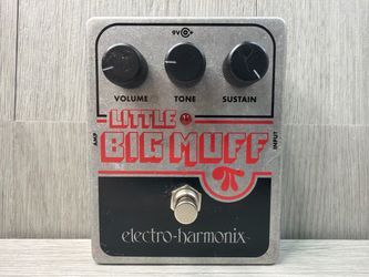 Electro-Harmonix Little Big Muff Pi Fuzz Pedal (