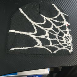 spider web beanie