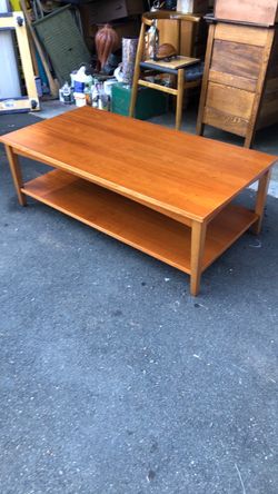 Scandinavian danish coffee table solid wood