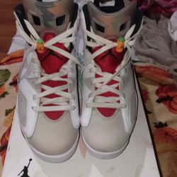 10.5 Jordan 6s hare