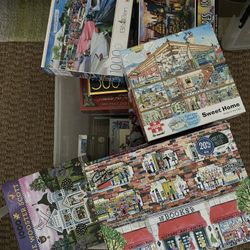 Lot Of Jigsaw Puzzles 1000 Piece Puzzle You Pick 