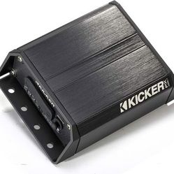 Kicker 42PXA2001 Compact mono subwoofer amplifier — 200 watts RMS x 1      FREE INSTALLATION !!!!