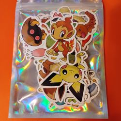Pokemon Stickers lot of 100 #1 
