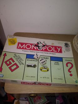 Monopoly board game trivia game