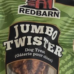 Redbarn Jumbo Twister Dog Treat