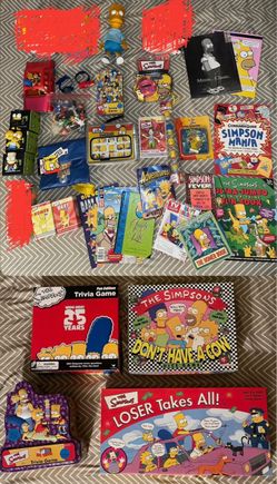 The Simpsons Huge Collectible Lot