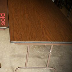 6' Folding Table Commercial Grade Heavy Duty 