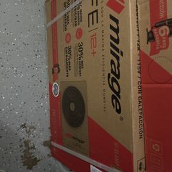 Brand New Mirage LiFE 12+ Minisplit Air Conditioner & Heater – High Efficiency 