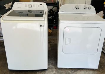 Samsung Washer & Whirlpool Dryer, selling together or separate. Great condition!