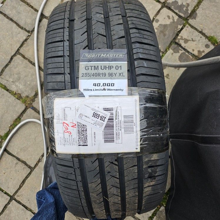 New Tire 235-40-19
