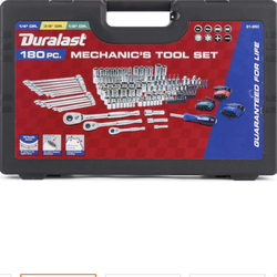 180 piece tool set