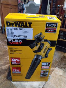 Brand New in box DeWalt 60volt Flex Volt Max Axial Handheld Blower Kit with 12ah Battery and Charger