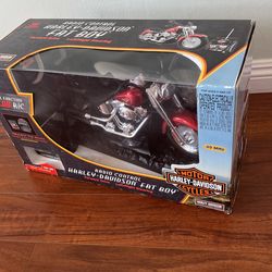 New Radio Control Harley-Davidson Fat Boy 6v